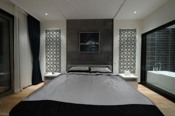 时尚现代中式卧室装饰设计