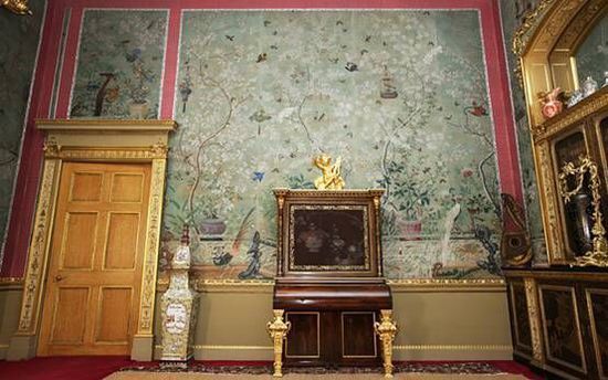英贵族“中国风客厅”壁纸高达730万英镑