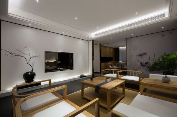 静舍中式客厅设计