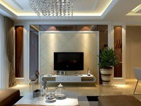 客厅瓷砖装修效果图设计方案