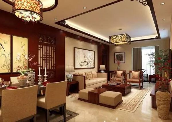 中式客厅 中式装修 中式装修案例 中式客厅案例 装修案例大全