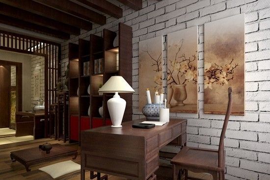 中式客厅设计效果图2016图片大全_中式客厅设计效果图案例欣赏