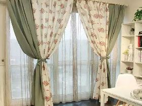 客厅窗帘设计效果图2016图片大全_客厅窗帘设计效果图案例欣赏