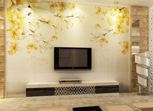 客厅瓷砖电视墙效果图2016图片大全_客厅瓷砖电视墙效果图案例欣赏