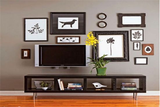 客厅装修拒绝单调 16款电视墙装修设计