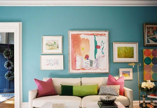 巧用多彩墙漆营造最美美式客厅