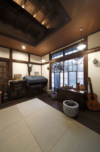 日式传统装修风格客厅设计