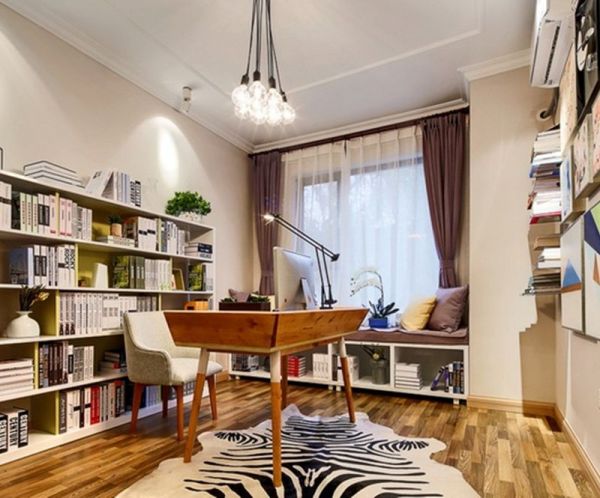 时尚现代装饰公寓书房室内设计图片