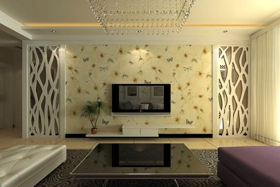 电视背景墙设计 16款为客厅增光添彩