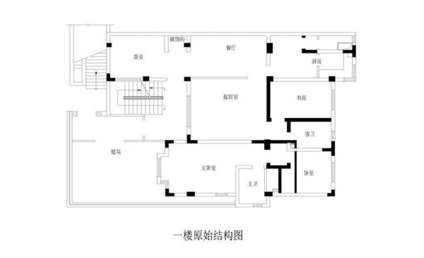君山高尔夫别墅280平中式古典风格效果图设计