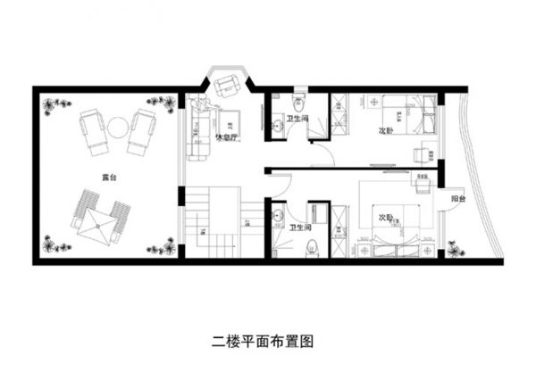 瑞海姆公寓300平简约风格效果图设计