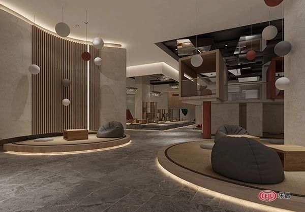 柏高建筑空间设计新作丨视觉上的艺术馆-名都·喜乐汤