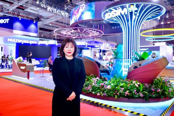 OSIM傲胜北亚区品牌管理营销副总经理林晓慧女士