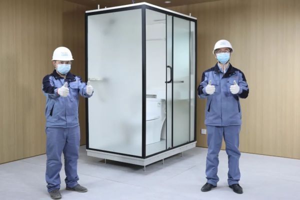 高品质、功能全、四小时速装整体卫生间，加速方舱医院建设，为抗疫助力！