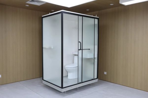 高品质、功能全、四小时速装整体卫生间，加速方舱医院建设，为抗疫助力！