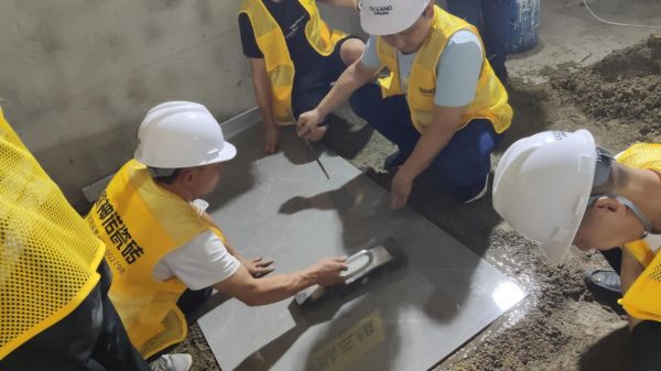 欧神诺A+密缝铺贴集训营·西南大区专场成功举行