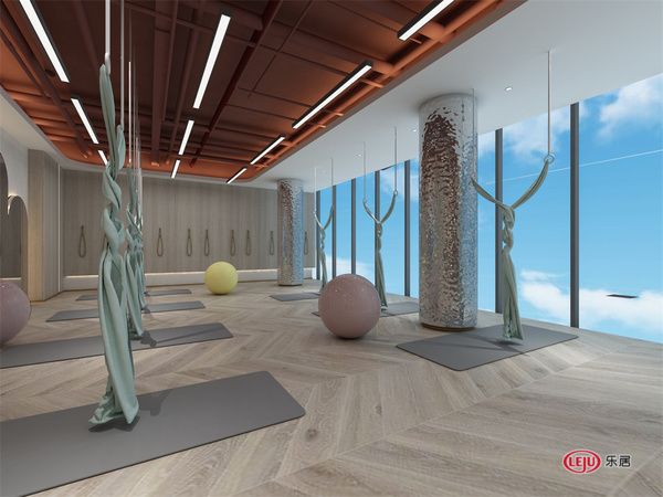 柏高建筑空间设计新作丨艺阳瑜伽