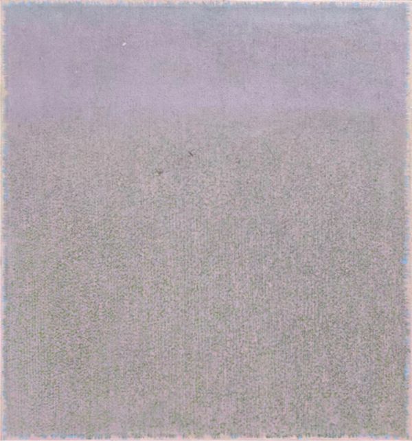 蒋正根，《点苔-16NO.39》， 2019， 布面丙烯，61x52 cm 图片致谢艺术家和中国华萃艺术