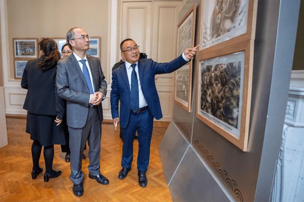 中国高端骨瓷品牌中金KINGJUN亮相比利时“茶和天下”·雅集活动