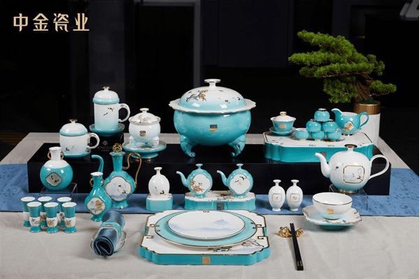 中国高端骨瓷品牌中金KINGJUN亮相比利时“茶和天下”·雅集活动