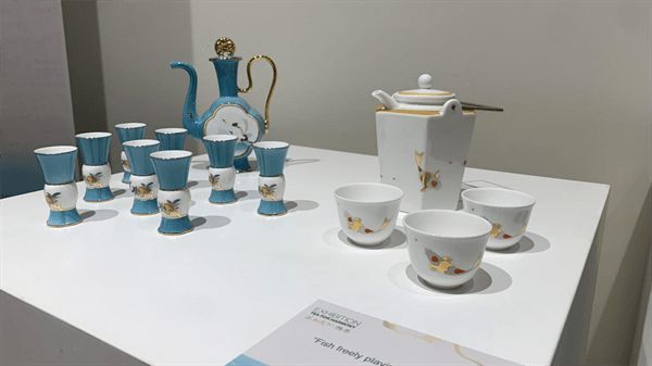 中国高端骨瓷品牌中金KINGJUN亮相比利时“茶和天下”·雅集活动