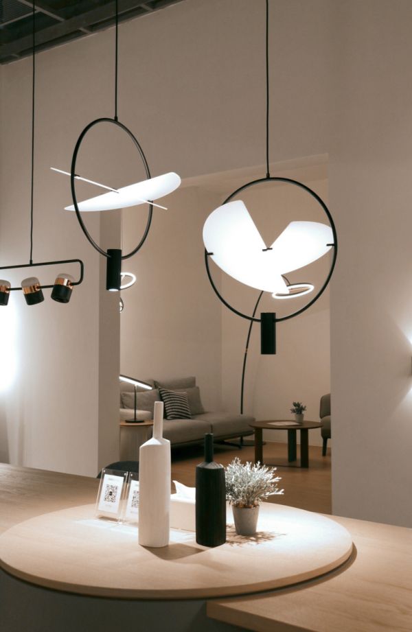 ▲ SEEDDESIGN 新品：KONNECT 构筑 吊灯