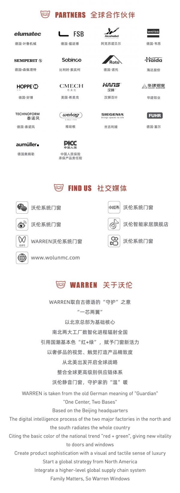 比利时Sobinco(索宾柯)全球总裁Renaat Van Parys先生参访沃伦门窗甄选馆