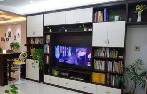 客厅柜子装修效果图5