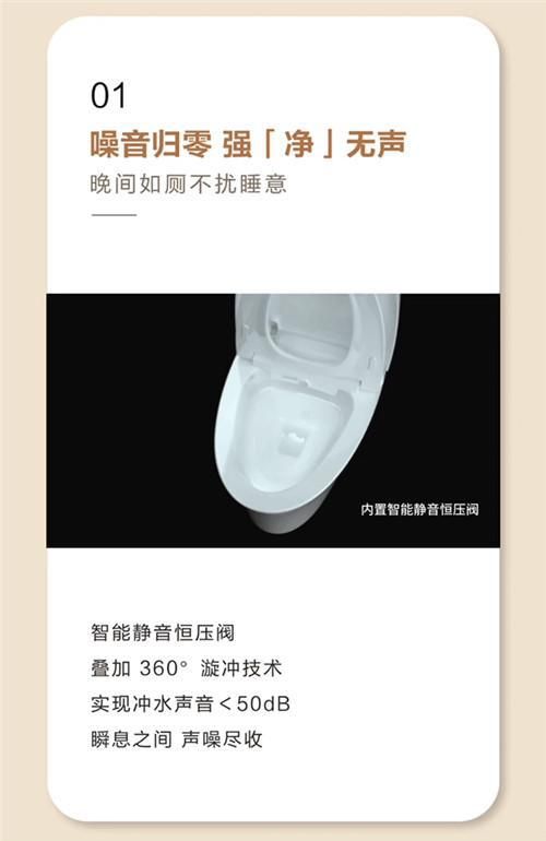 法恩莎F25智能坐便器 | 全能守护，智净无压力