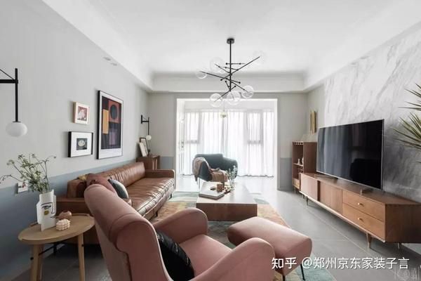 简约电视背景墙示例