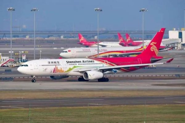 大道恒美品牌设计案例：深圳文旅形象彩绘飞机“深圳号”荣获2023DNA巴黎奖