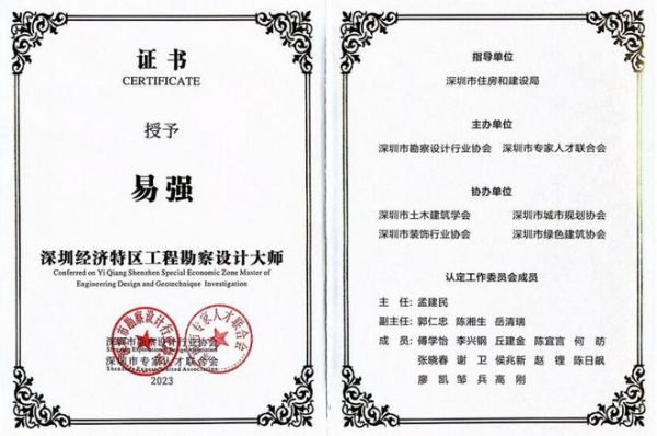广东省装饰设计行业终身成就奖获得者：易强