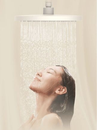 恒洁星品 | 恒洁亲子系列花洒舒适体验，呵护宝宝淋浴