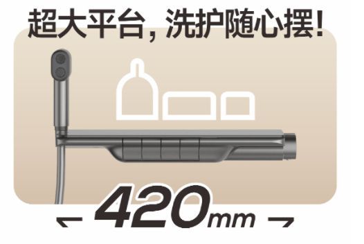 ANNWA安华T5系列四功能琴键平台花洒新品上市，精英打工族的理想之选