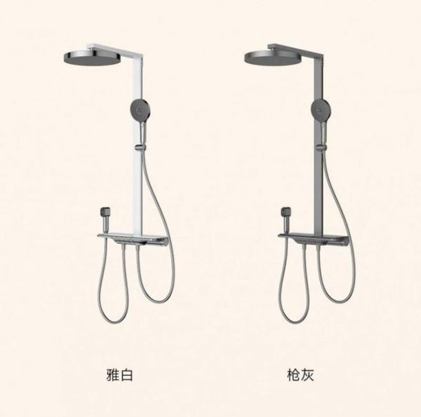 ANNWA安华T5系列四功能琴键平台花洒新品上市，精英打工族的理想之选