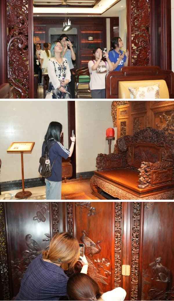 浙江广厦建设职业技术大学产品设计专业学子到卓木王参观学习