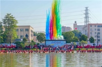 传承龙舟精神，奋楫时代之桨丨能强瓷砖闪耀中国南庄水上运动嘉年华！