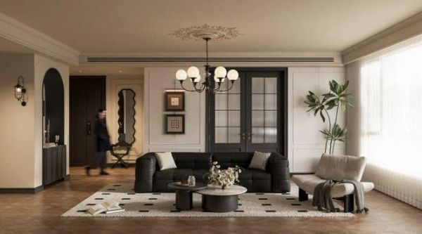 兔宝宝家居新品|卢瓦尔系列：轻法复古风，演绎黑白经典美学