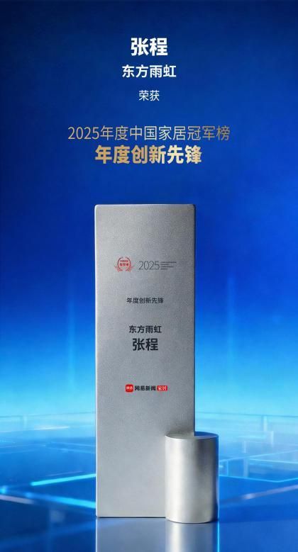 2025中国家居冠军榜揭幕,东方雨虹民建集团揽获三项重磅大奖!