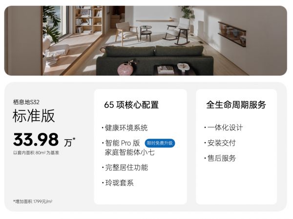 栖息地 S32 价格版本