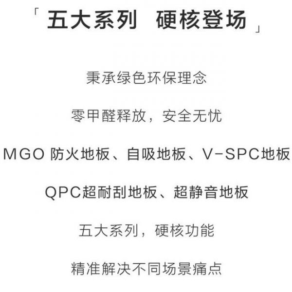 新明珠绿材五大系列新品上市，打造高品质地面系统